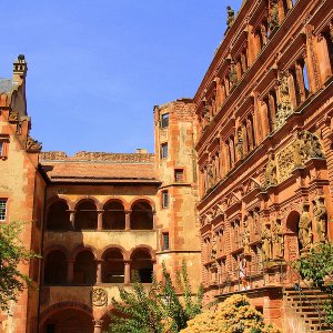 Heidelberg Burgruine Innenhof......Martina Benning